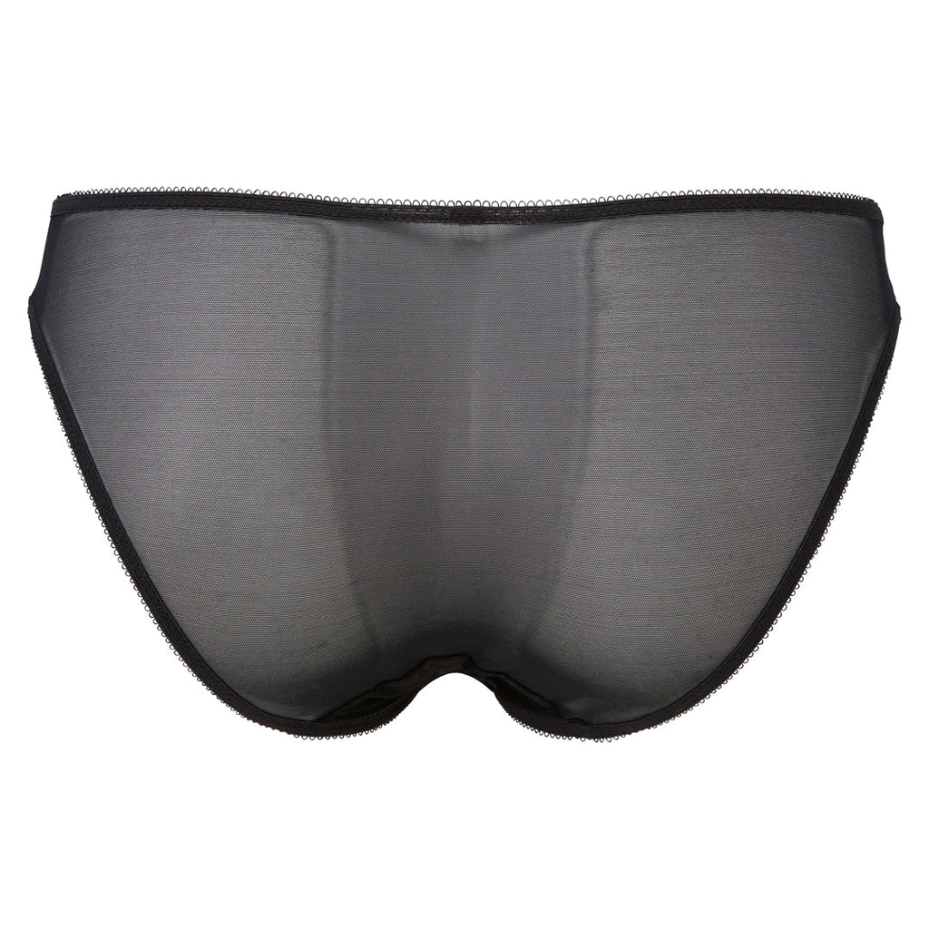 Gossard Glossies Lace Black Sheer Bikini Panty