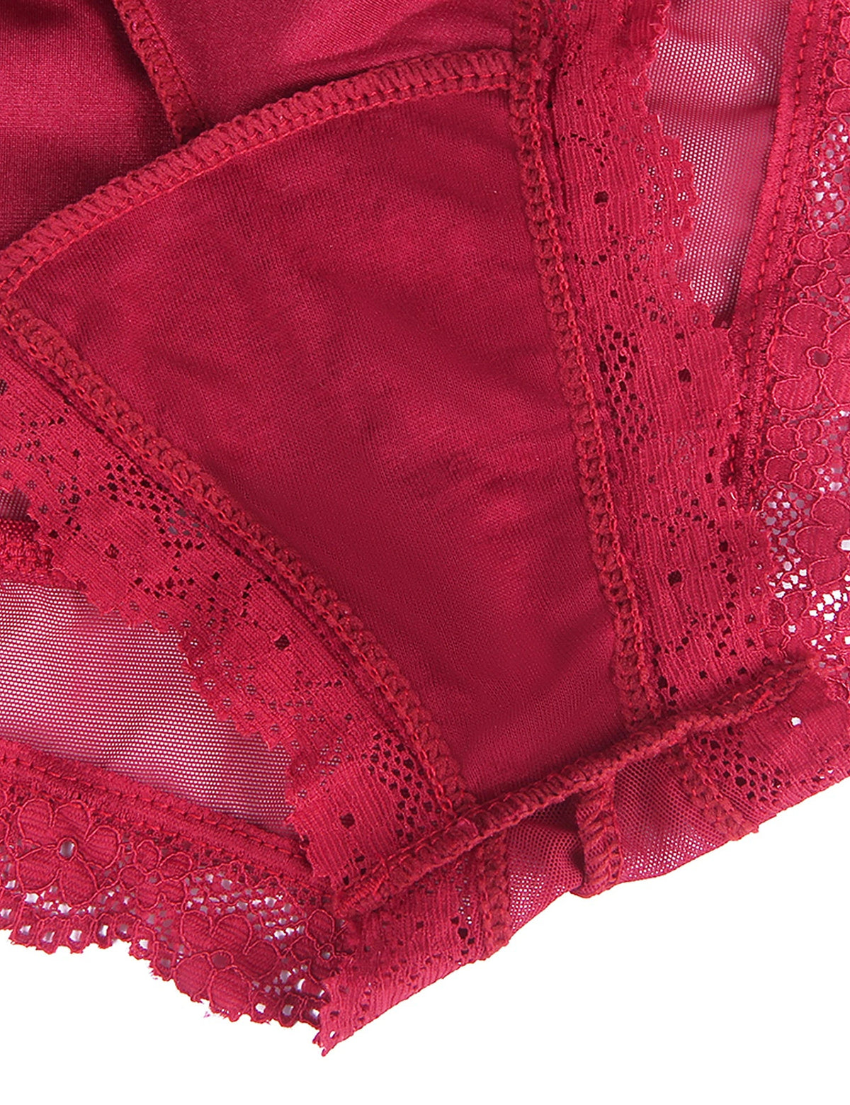 Women's Hollow Out Sexy Panties Low Waist Lingerie Knicker 5XL Plus Size Female Briefs Thongs Red Cotton Tanga Strappy Underwear
