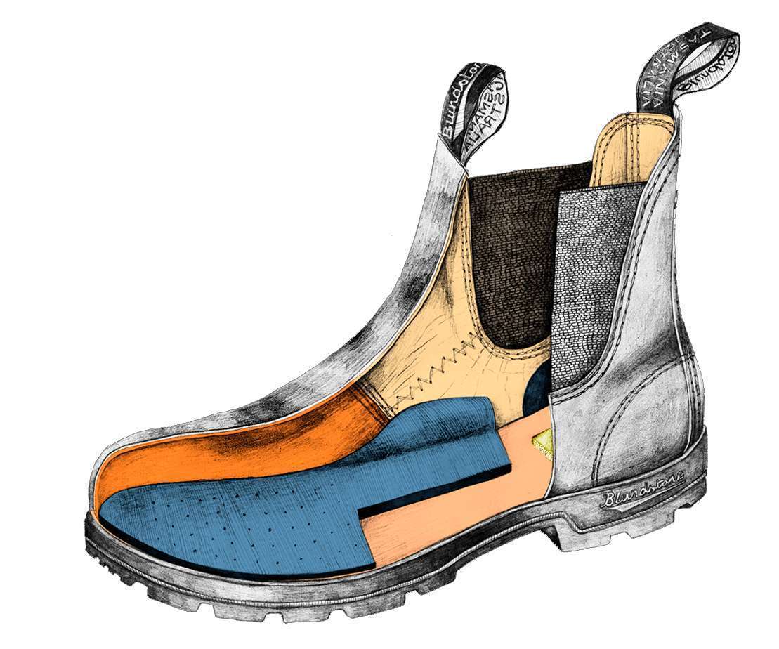 Blundstone 1409 WOMEN'S ORIGINALS CHELSEA BOOTS - STOUT BROWN