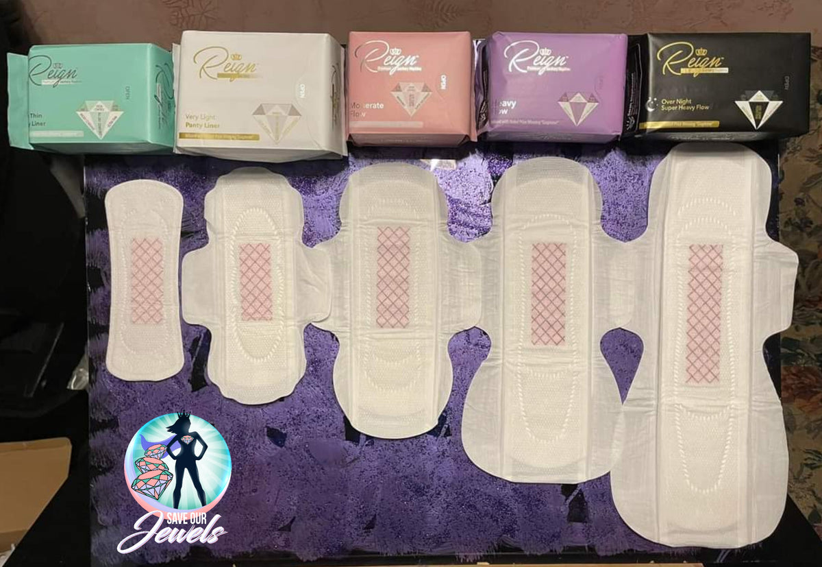 Ultra Thin Reign Premium Panty Liners without Wings (30 Per Pack)