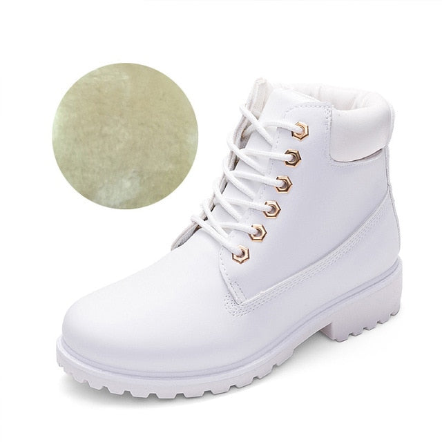 Women's Plush Warm Ankle Boots