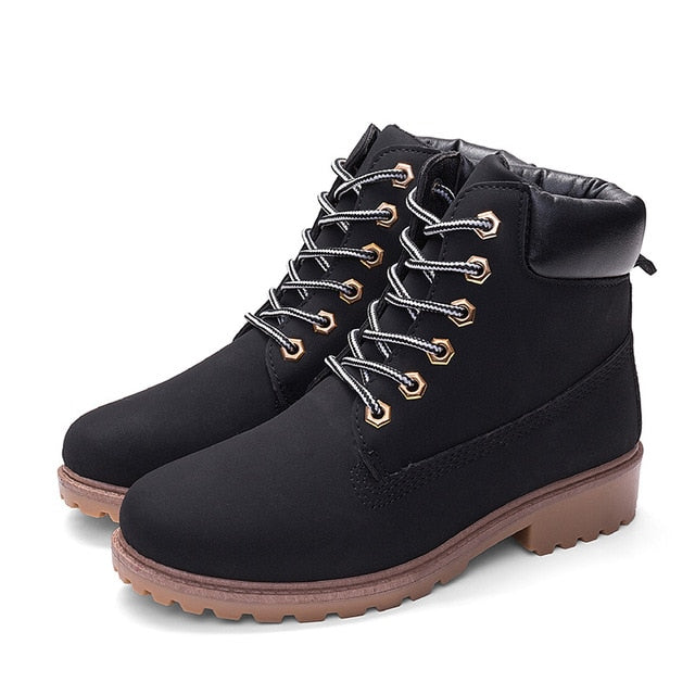 Women's Plush Warm Ankle Boots