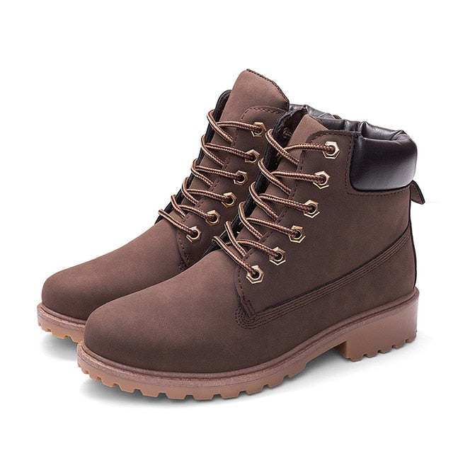 Women's Plush Warm Ankle Boots