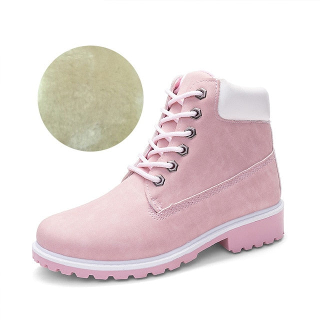 Women's Plush Warm Ankle Boots