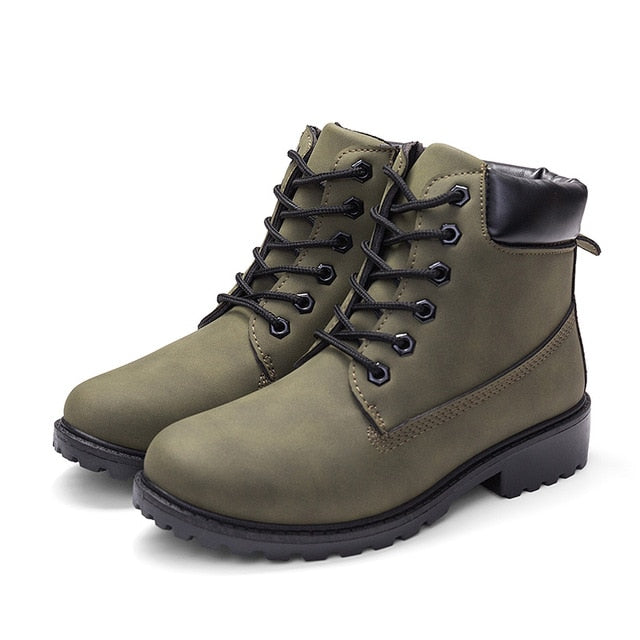 Women's Plush Warm Ankle Boots