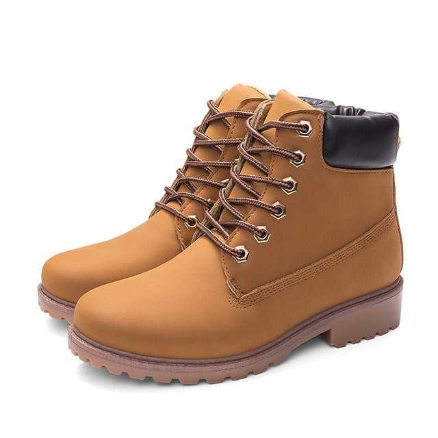 Women's Plush Warm Ankle Boots