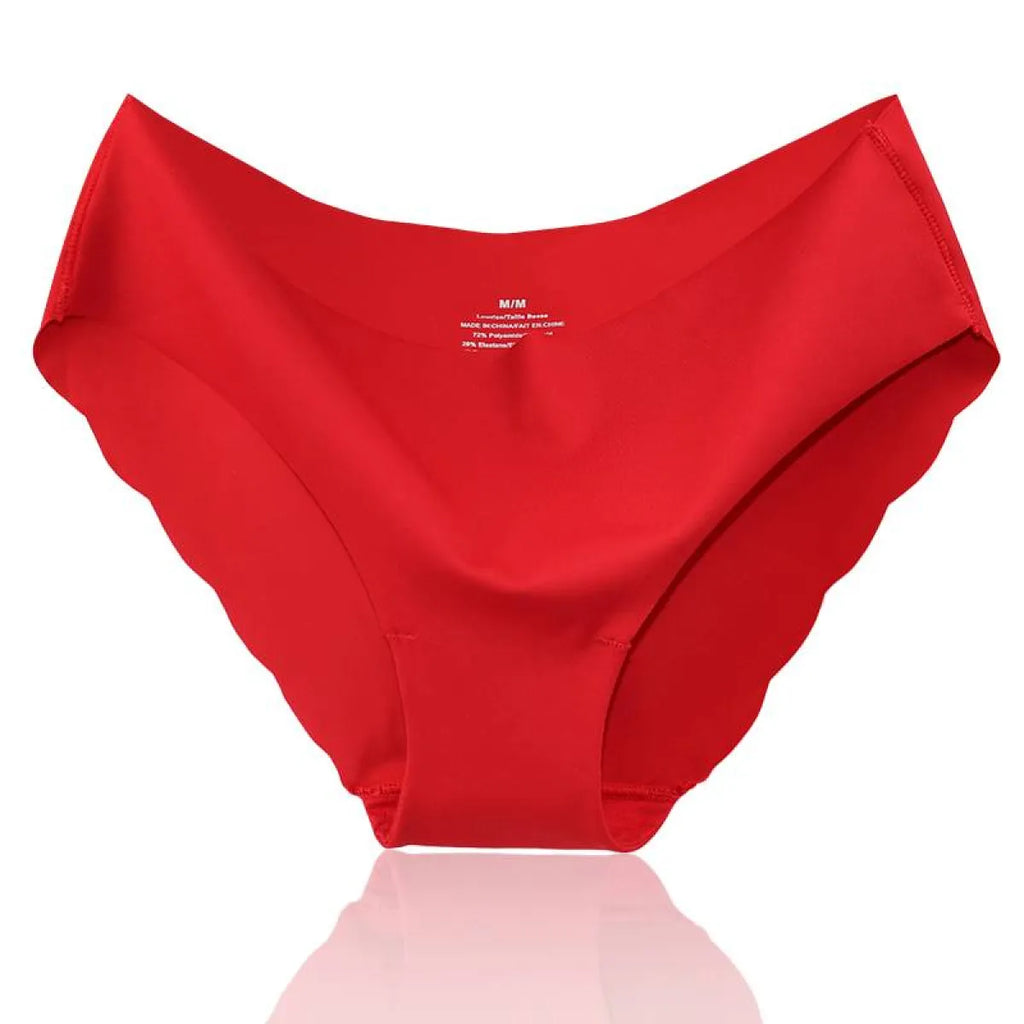 Low-Rise Seamless Panties Set - 3 Pcs