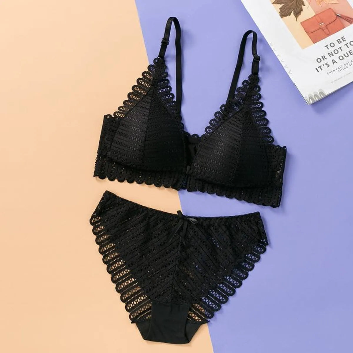 Backless Bra and Panty Set
