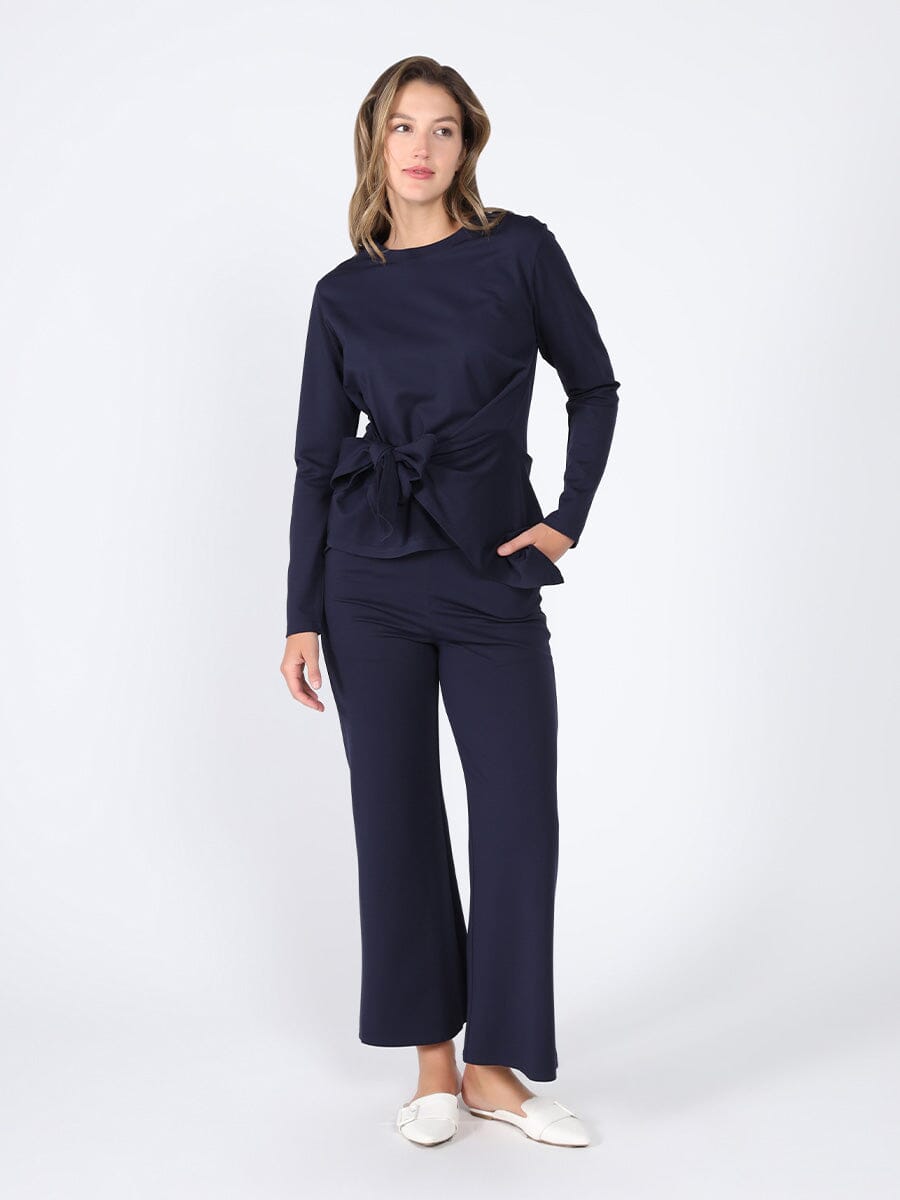 Gracia Fashion Women's Spangle Detail on The Waist Pants