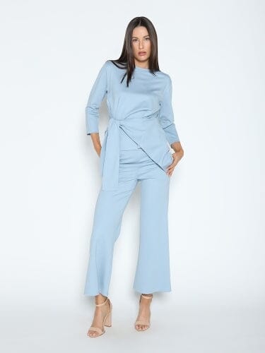 Gracia Fashion Women's Spangle Detail on The Waist Pants