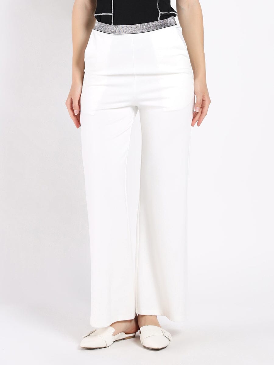 Gracia Fashion Women's Spangle Detail on The Waist Pants